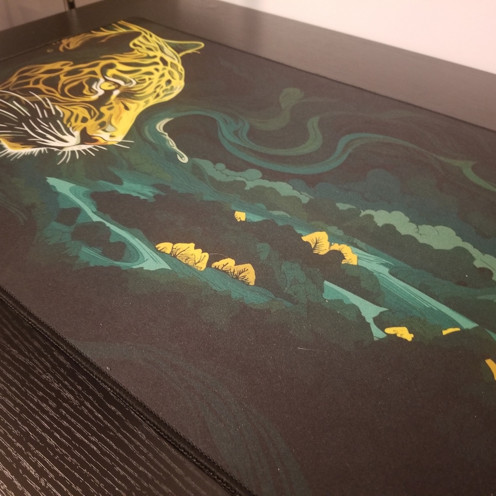 Jaguar Gaming Mat For MtG, Cards, PC Gaming, Yu Gi Oh
